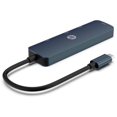 Концентратор HP USB3.1 Type-C to HDMI/USB3.0x2/SD+TF DHC-CT203 HP (DHC-CT203)