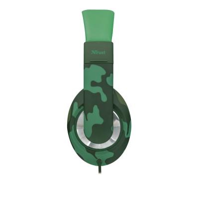 Наушники Trust Sonin Kids Over-Ear Jungle Camo (22203)