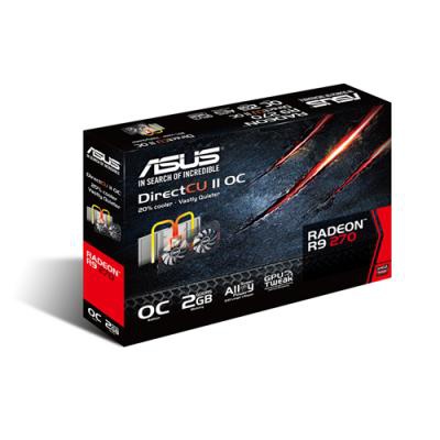 Видеокарта ASUS Radeon R9 270 2048Mb DCII OC (R9270-DC2OC-2GD5)