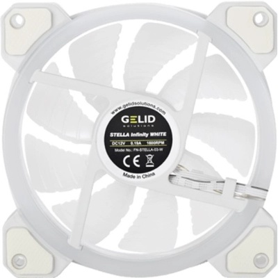 Кулер до корпусу Gelid Solutions Stella ARGB White 120mm (FN-STELLA-03-W)