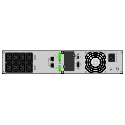 Источник бесперебойного питания Mustek PowerMust 2018 LCD (2KVA), RM , Online, IEC (98-ONC-R2018)