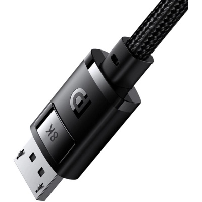 Кабель мультимедійний DisplayPort M to DisplayPort M 1.5m 8K Baseus (B00633706111-01)