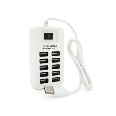 Концентратор Voltronic USB 2.0 to 10xUSB passive (05730)