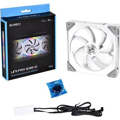 Кулер для корпуса Lian Li Uni Fan SL120-1 Single White (G99.12UF1W.00)