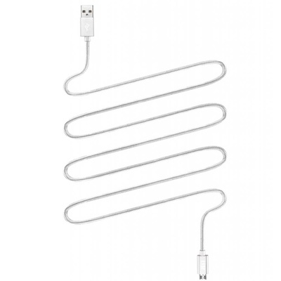 Дата кабель JUST Copper Micro USB Cable 0,5M Silver (MCR-CPR05-SLVR)