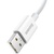 Дата кабель USB 2.0 AM to USB-C 1.0m Superior Fast Charging 60W white Baseus (CAYS000902)