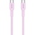 Дата кабель USB-C to USB-C 1.0m OnWire 60CL C-C 60W COLOR Braided 1m Pink Canyon (CND-CCAP60AB10PK)