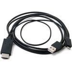 Перехідник MHL, microUSB (5pin) M, USB M-HDMI AM (1.8m) Extradigital (KBV1683)