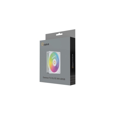 Кулер до корпусу OCYPUS GAMMA F12 ELITE WH ARGB (GAMMA-F12-WH1AM00E-GL)
