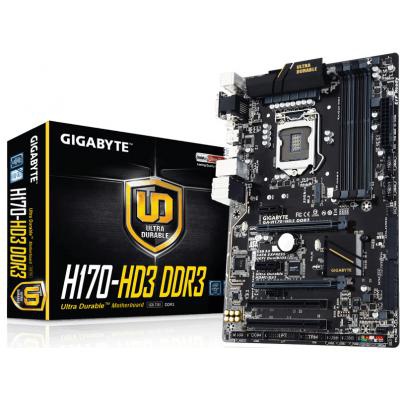 Материнская плата GIGABYTE GA-H170-HD3 DDR3