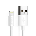 Дата кабель USB 2.0 AM to Lightning 1.2m 2.1A MFI White Choetech (IP0026-WH)