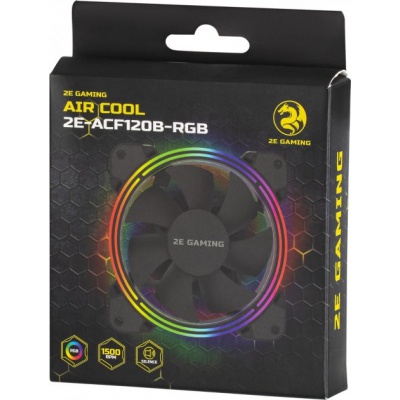 Кулер для корпуса 2E GAMING AIR COOL (ACF120B-RGB) (2E-ACF120B-RGB)