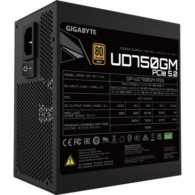 Блок живлення GIGABYTE 750W (GP-UD750GM PG5)