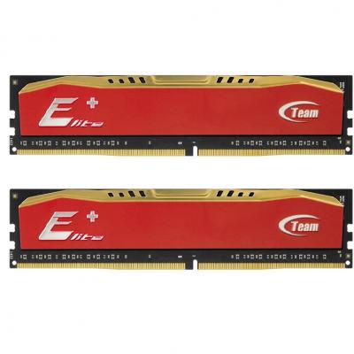 Модуль памяти для компьютера DDR3 16GB (2x8GB) 1600 MHz Elite Plus Orange Team (TPAD316G1600HC11DC01)