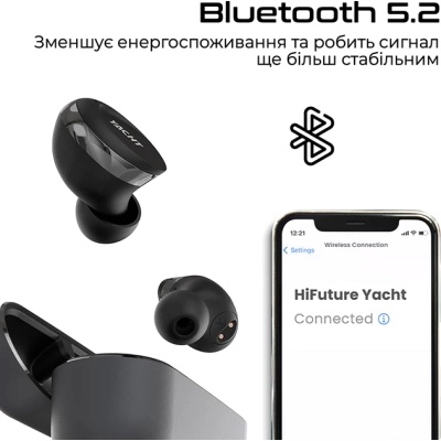 Навушники HiFuture Yacht Black/Gold (yacht.blackgold)