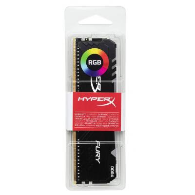 Модуль памяти для компьютера DDR4 16GB 3733 MHz HyperX Fury RGB Kingston Fury (ex.HyperX) (HX437C19FB3A/16)