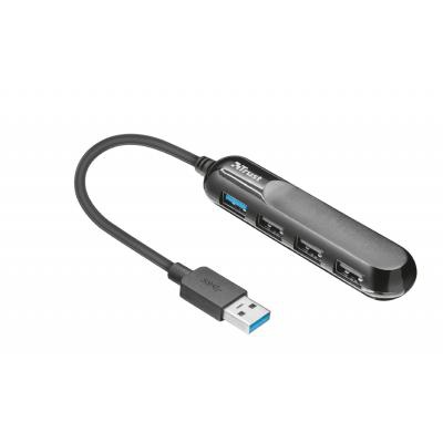 Концентратор Trust Aiva 4 Port USB 3.1 BLACK (22260)