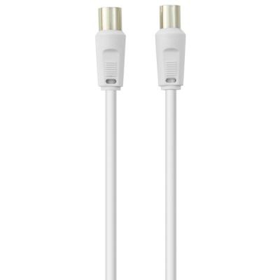 Кабель мультимедийный RCA (M/F) AV antenna 2м Belkin (F3Y054bf2M-WHT)