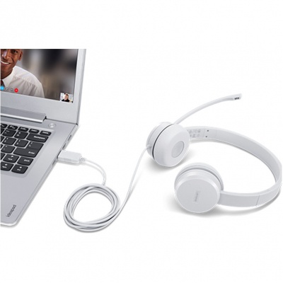 Наушники Lenovo 110 Stereo USB Headset (GXD1B67867)