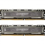 Модуль памяти для компьютера DDR4 16GB (2x8GB) 3000 MHz Ballistix Sport LT Gray MICRON (BLS2K8G4D30AESBK)