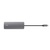 Концентратор Trust USB-C 8-in1 1xUSB-А 3.2/USB-A 2.0/2xUSB-С/HDMI/Ehernet/SD/microSD aluminium 0.15m grey (25672_TRUST)
