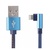 Дата кабель USB 2.0 AM to Lightning 1.0m corner Cablexpert (CC-USB2J-AMLML-1M-BL)