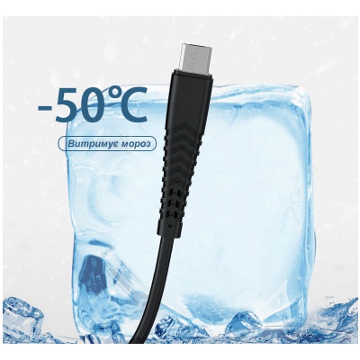 Дата кабель USB 2.0 AM to Lightning 1.0m 2.4A silicone white Denmen (DM-D42L-WH)