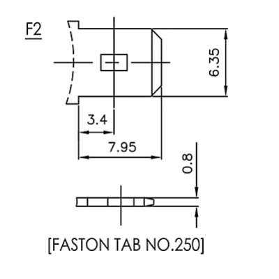 Батарея до ДБЖ CSB 12В 12 Аг (GPL12120 F2)