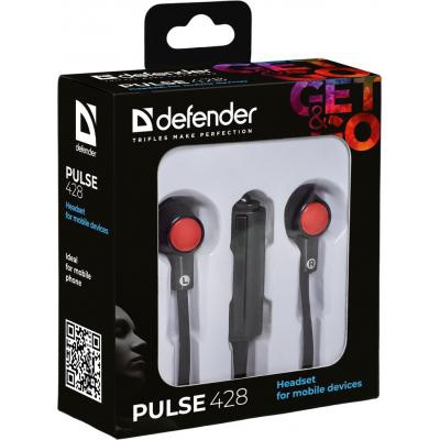 Навушники Defender Pulse 428 Black (63428)