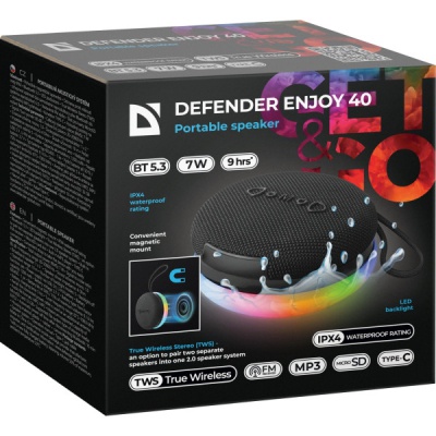 Акустична система Defender Enjoy 40 Black (65141)
