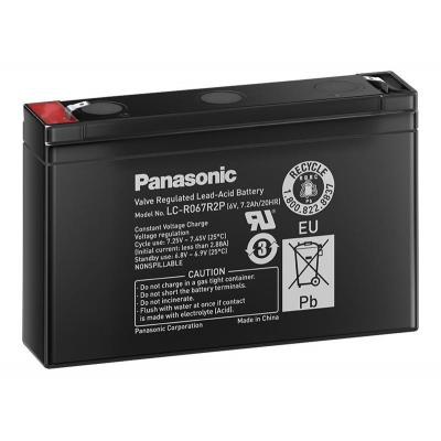 Батарея к ИБП PANASONIC 6V 7.2Ah (LC-R067R2P)