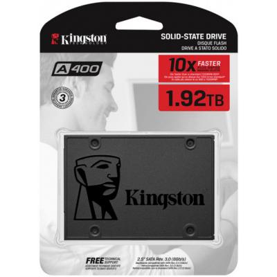 Накопитель SSD 2.5' 1.92TB Kingston (SA400S37/1920G)