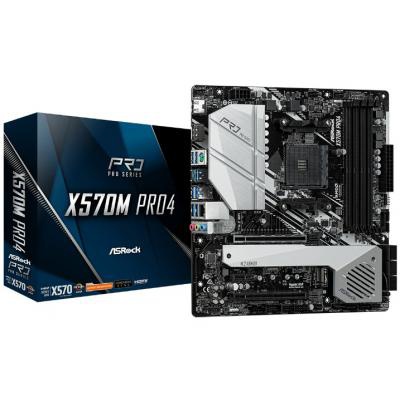 Материнская плата ASRock X570M PRO4