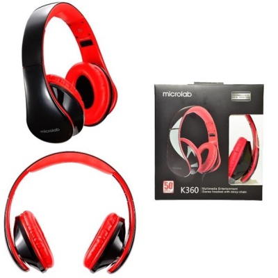 Наушники Microlab K360B Black (K360B)