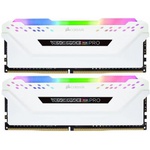 Модуль пам'яті для комп'ютера DDR4 16GB (2x8GB) 3200 MHz Vengeance RGB Pro White Corsair (CMW16GX4M2C3200C16W)