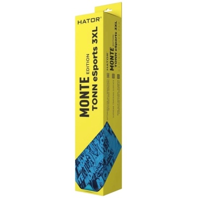 Килимок для мишки Hator Tonn eSport Monte Edition 3XL Speed/Control Multicolored (HTP044)