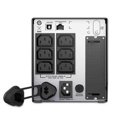 Пристрій безперебійного живлення APC Smart-UPS 750VA LCD (SMT750I)
