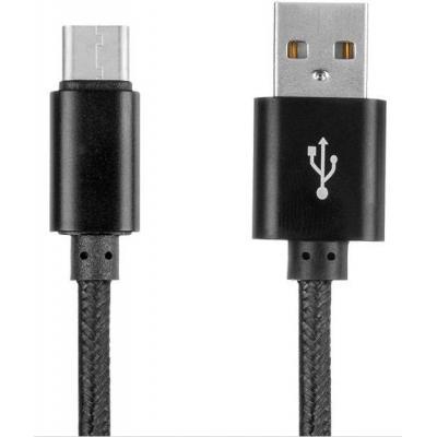 Дата кабель USB 2.0 AM to Type-C 1.5m DC-TC-152NR black Greenwave (R0015190)