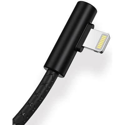Дата кабель USB 2.0 AM to Lightning 1.0m T-L832 BV Black T-PHOX (T-L832 Black)