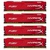 Модуль памяти для компьютера DDR4 64GB (4x16GB) 2400 MHz HyperX FURY Red Kingston (HX424C15FRK4/64)