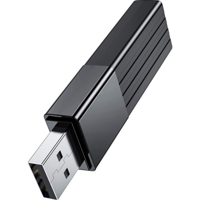Зчитувач флеш-карт HOCO USB3.0 to microSD, microSDHC, microSDXC, SD, SDHC, SDXC, HB20 Black (6931474735218)