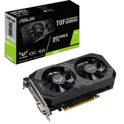 Видеокарта ASUS GeForce GTX1650 4096Mb TUF OC GAMING (TUF-GTX1650-O4G-GAMING)