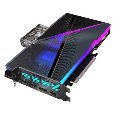 Видеокарта GIGABYTE GeForce RTX4080 16Gb AORUS XTREME WATERFORCE WB (GV-N4080AORUSX WB-16GD)