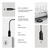 Кабель живлення USB to DC 5.5x2.1mm 9V 0.8m Armorstandart (ARM65662)