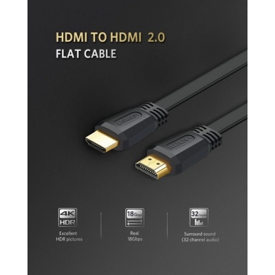 Кабель мультимедійний HDMI M to HDMI M 1.5m Ugreen (UGR-50819)