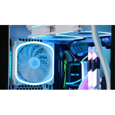 Кулер для корпуса Enermax SQUA RGB WHITE 3x 120 mm (3 PACK) (UCSQARGB12P-W-BP3)