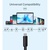 Дата кабель USB-C to USB-C 0.8m USB4 40Gbps PD 100W 8K60Hz Choetech (XCC-1028-BK)