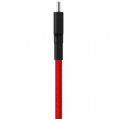 Дата кабель USB 2.0 AM to Type-C 1.0m Braide red Xiaomi (435419)