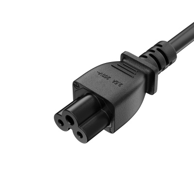 Кабель живлення C5 1.8m black ColorWay (CW-CBP083-BK)