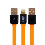 Дата кабель JUST Rainbow Lightning USB Cable Orange (LGTNG-RNBW-RNG)